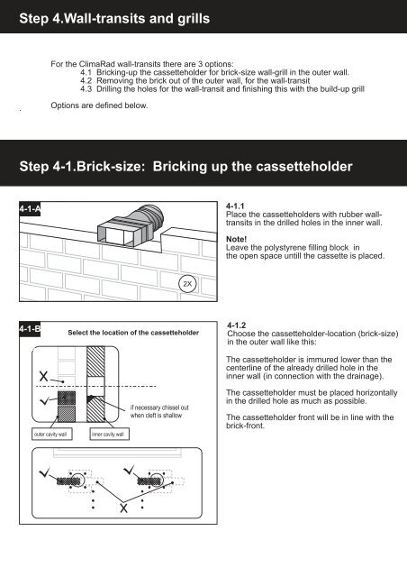 Installatie instructie horizo... - Climarad