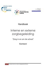 Handboek zorgbegeleding - swveemland.nl