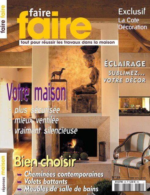 Meuble salon+cheminee electrique,5 niv.de flamme,Blanc mat/chene