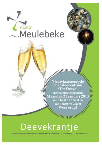 Deevekrantje december 2012 - Gemeente Meulebeke