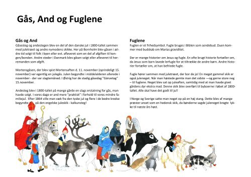 Læs meget mere om julens dyr (PDF-fil) - Bornholms Museum