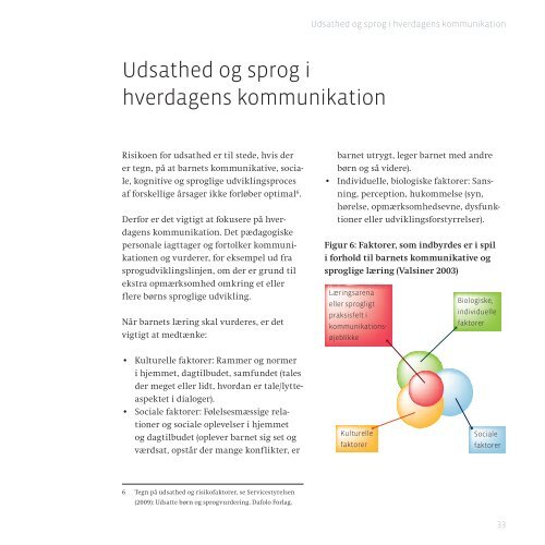 Udsatte børn – sprogvurdering og sprogarbejde - Servicestyrelsen