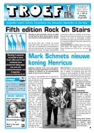 Fifth edition Rock On Stairs - Weekblad Troef