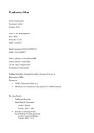 Voorbeeld Van N Basiese Curriculum Vitae