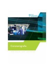 Coronarografie - Cardiologie Leuven