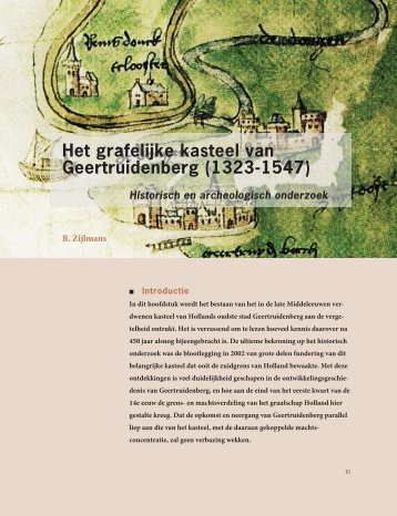 Het grafelijke kasteel van Geertruidenberg - Kastelen