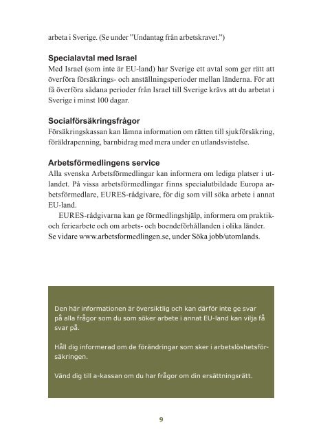 För dig som söker arbete i annat EU-land