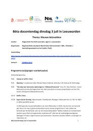 Programma - Hogeschool Van Hall Larenstein.