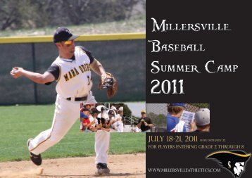 Millersville Baseball Summer Camp Millersville ... - MU Tickets Online