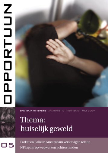 Opportuun mei 2007 - Huiselijk Geweld