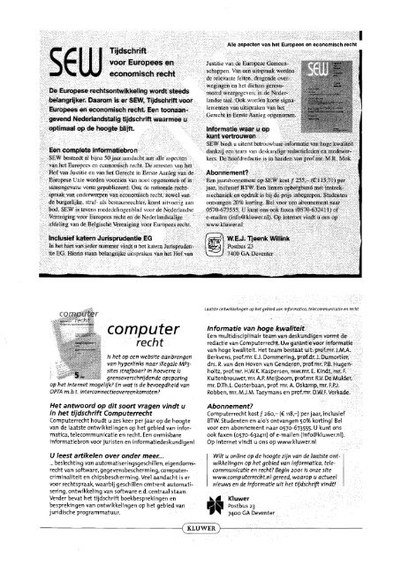 maart/april 2001 de moederschapsideologie van het ... - Nemesis