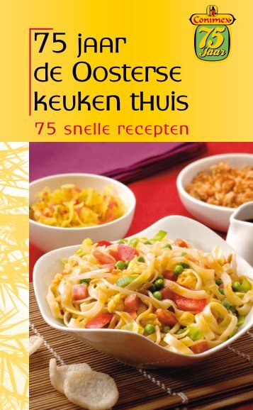 75 jaar de Oosterse keuken thuis - Conimex