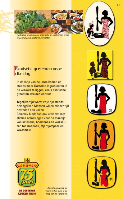 75 jaar de Oosterse keuken thuis - Conimex