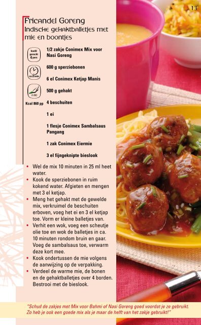 75 jaar de Oosterse keuken thuis - Conimex