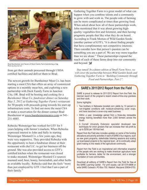 Small Farm News - Oregon Small Farms - Oregon State University