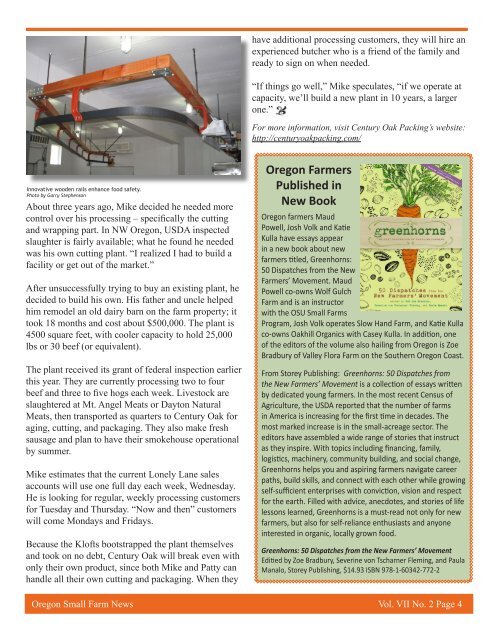 Small Farm News - Oregon Small Farms - Oregon State University