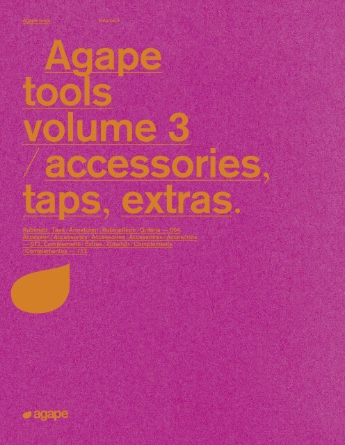 arkhenea showroom - Agape volume 3 fürdőszobák