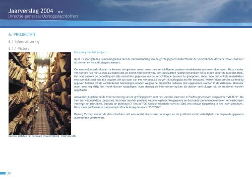 Jaarverslag 2004 van de Directie-generaal Oorlogsslachtoffers(.pdf)