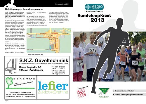 Rundeloop op zaterdag 6 juli 2013 - Loopgroep Klazienaveen