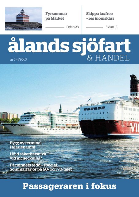 Passageraren i fokus - Ålands Sjöfart