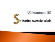 Välkommen till S:t Karins svenska skola - Kaarina