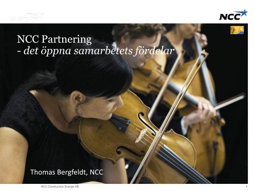 NCC Partnering - det öppna samarbetets fördelar