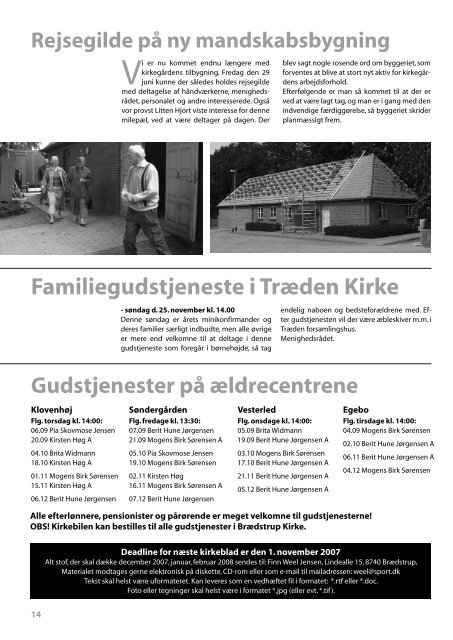 Kirkeblad nr. 3 - Brædstrup Kirke