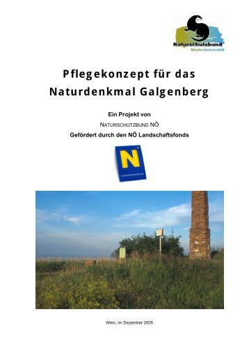 Pflegekonzept für das Naturdenkmal Galgenberg - Naturschutzbund ...