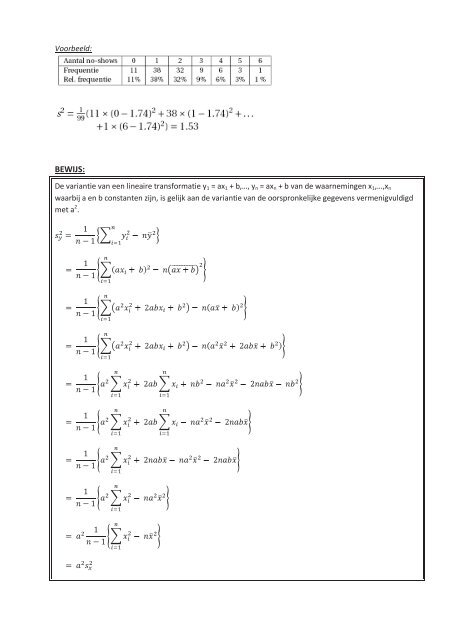 116 Statistiek - Quickprinter