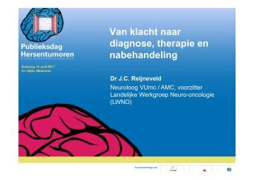 Download presentatie - Publieksdag Hersentumoren