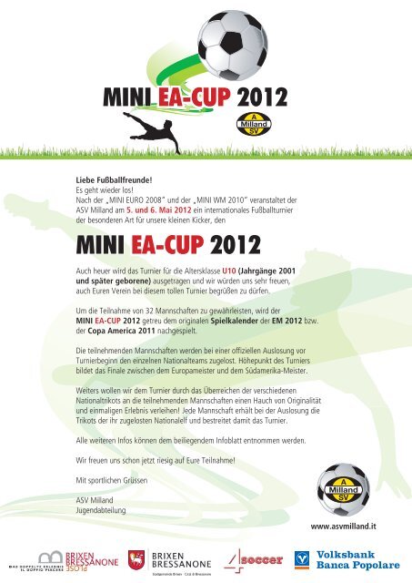 MINI EA-CUP 2012 MINI EA-CUP 2012 - ASV Milland