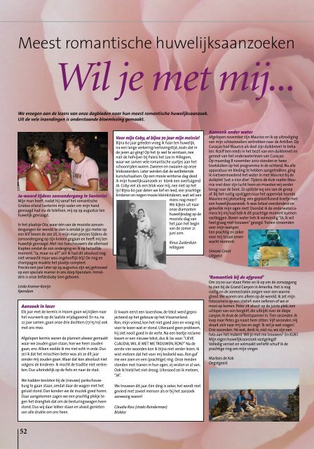 Hét trouwmagazine voor bruidsparen