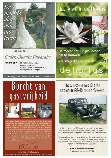 Hét trouwmagazine voor bruidsparen
