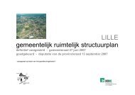 LILLE gemeentelijk ruimtelijk structuurplan - Gemeente Lille