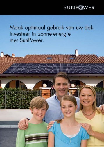 Garantie van SunPower op de fotovoltaïsche ... - WaasSolar