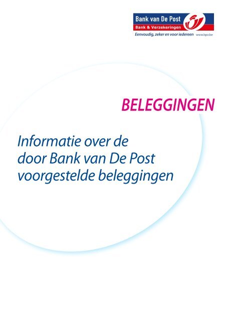 Beleggingen - bpost bank