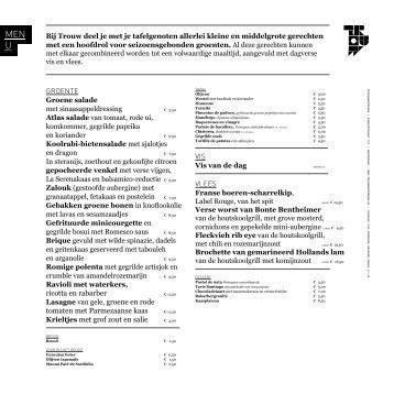 GROENTE ricotta en rabarber Lasagne van gele ... - TrouwAmsterdam