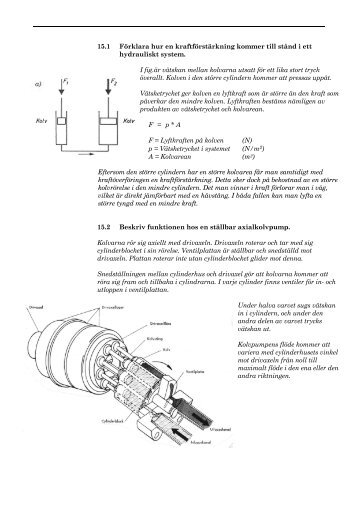 15. Hydrauliska system - TA-Driftteknik