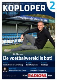 De voetbalwereld is bot! - KOPLOPER - magazine