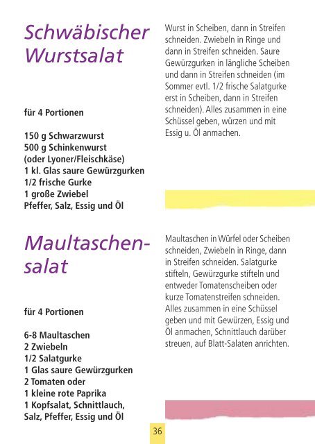 Spätzles-Variationen - Stuttgarter Weindorf