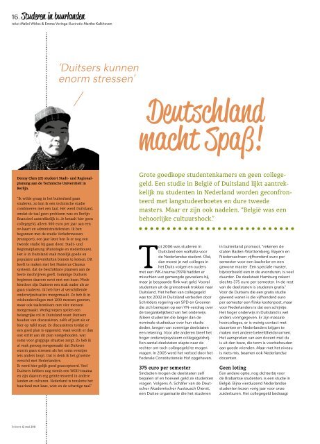 Onafhankelijk magazine van Tilburg University