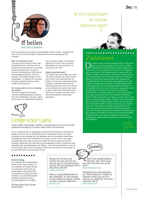 Onafhankelijk magazine van Tilburg University