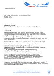 briefkop brief per mail - Brabantse Milieufederatie