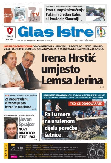 Glas istre poznanstva pula
