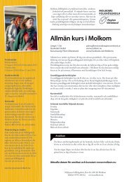 Allmän kurs i Molkom - Molkoms folkhögskola