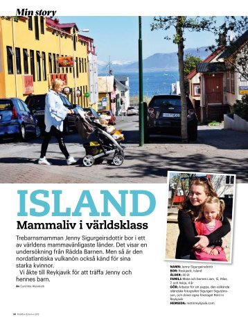 Att vara mamma på Island, Föräldrar & Barn - Caroline Alesmarks