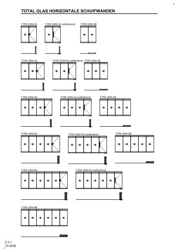 5.3 Total Glas horizontale schuifwanden - Metaglas