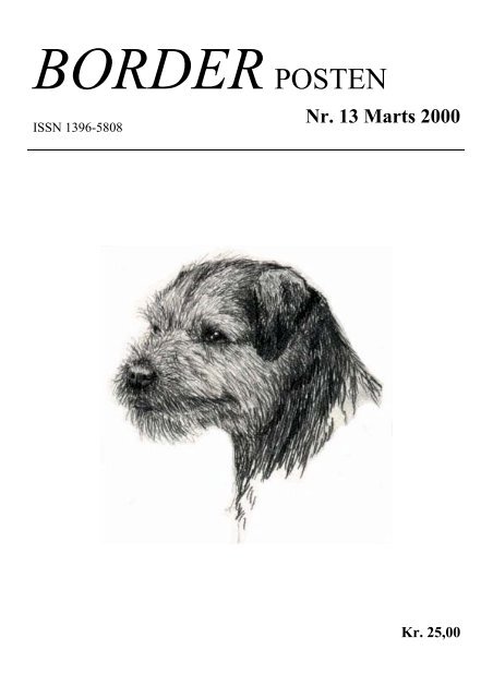 begå Udelukke Egen Nr. 13 Marts 2000 - Border terriers i DTK