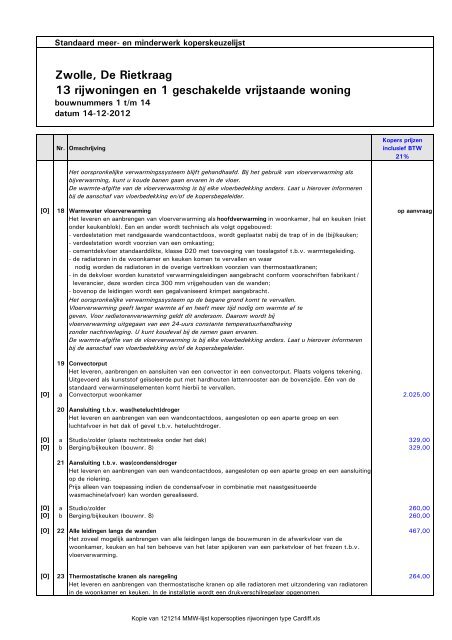 kopers optielijst rijwoningen Rietkraag 14-12-2012.pdf - Bouwfonds ...