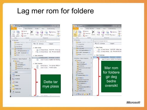 BRUK BESTE PRAKSIS I OUTLOOK FOR Å NÅ DINE MÅL I JOBBEN.